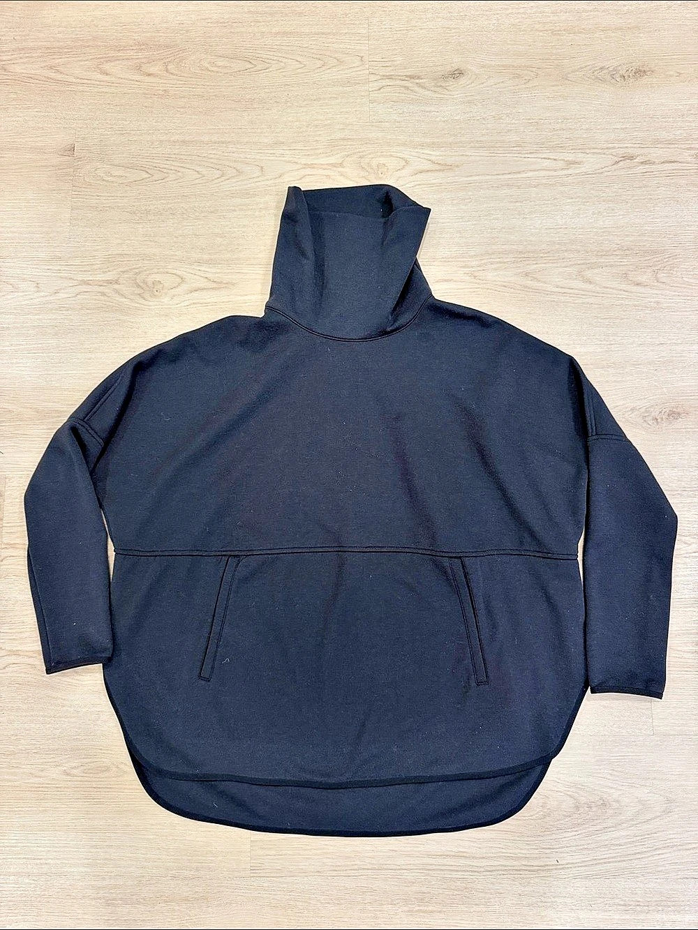 The North Face Oversized High-Low Dolman Sleeve Cowl Neck Sweatshirt small-mediu